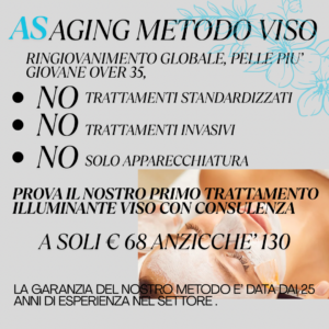 ASaging consulenza per trattamenti viso (antiage)